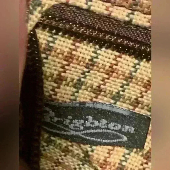 Brighton Women's Brown TwoTone Leather Magnetic Closure Clutch CrossBody Handbag - Picture 11 of 16